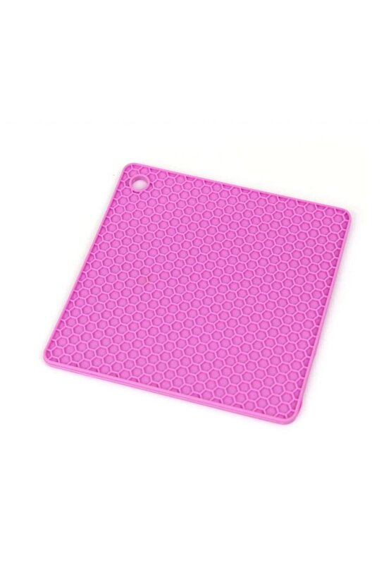 Isıya Dayanıklı Silikon Kare Nihale Ve Kalburabastı Kalıbı Tepsi Bardak Tencere Altlığı