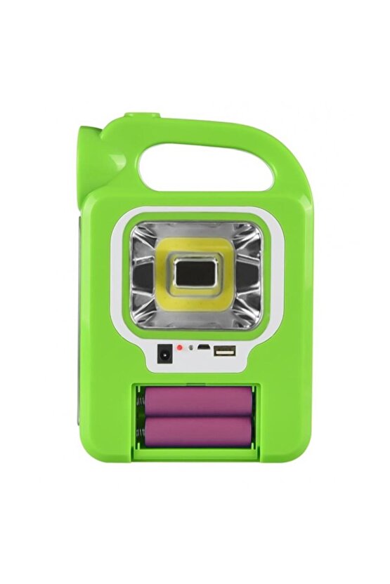 HB-6399B Solar Tamirci Balıkçı Çalışma Lambası Uzatma Ampul Dahil (PowerBank Özellikli)