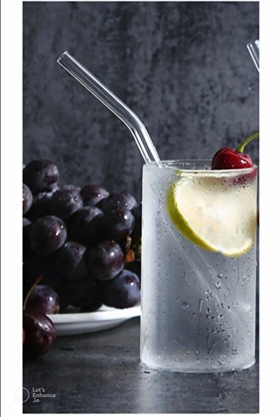 Şeffaf 6lı Cam Eğimli Pipet