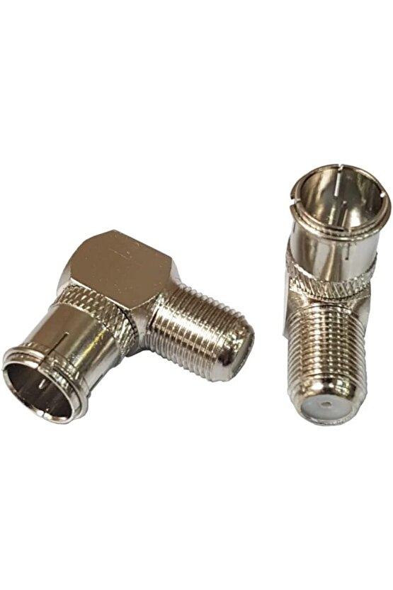 5 Adet Hızlı F Konnektör L Fiş 90 Derece L Anten Başlığı Fiş (5) 1185222