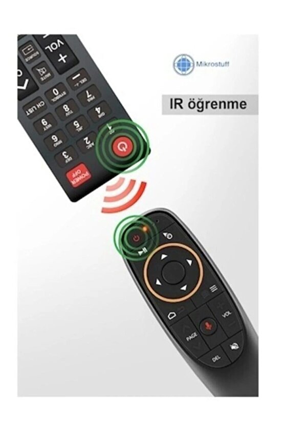 Air Mini Harekete Duyarlı Mause Uzaktan Kumanda 2.4g Wireles Desteği