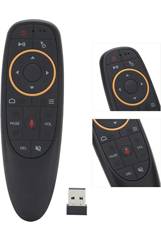 Air Mause 2.4 Ghz Jiroskoplu Android Sesli Komut Wireless Projektör Bilgisayar Android Tv box...