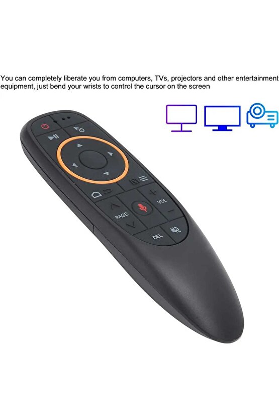 Air Mause 2.4 Ghz Jiroskoplu Android Sesli Komut Wireless Projektör Bilgisayar Android Tv box...