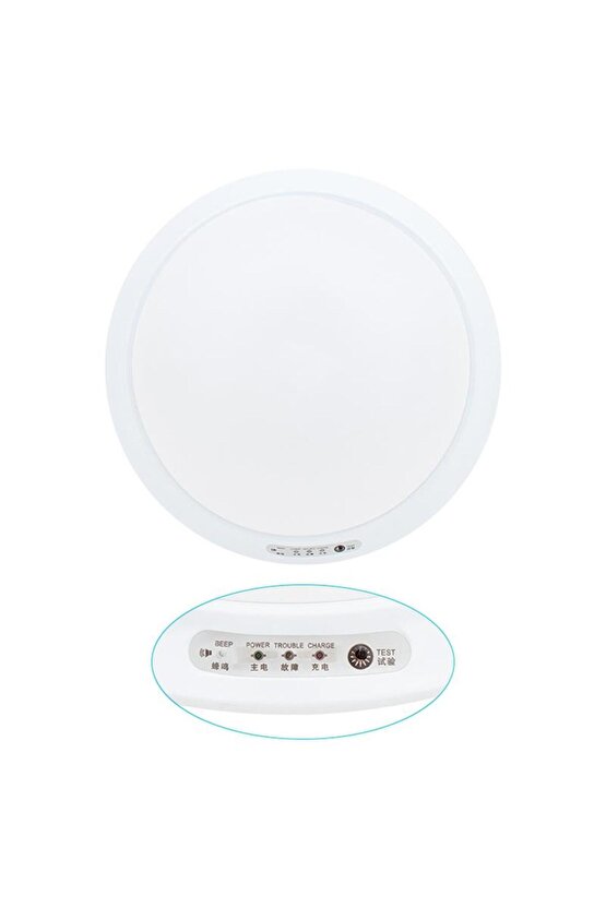 PM-7673 95 mm 24 Ledli Şarjlı Tavan Lambası