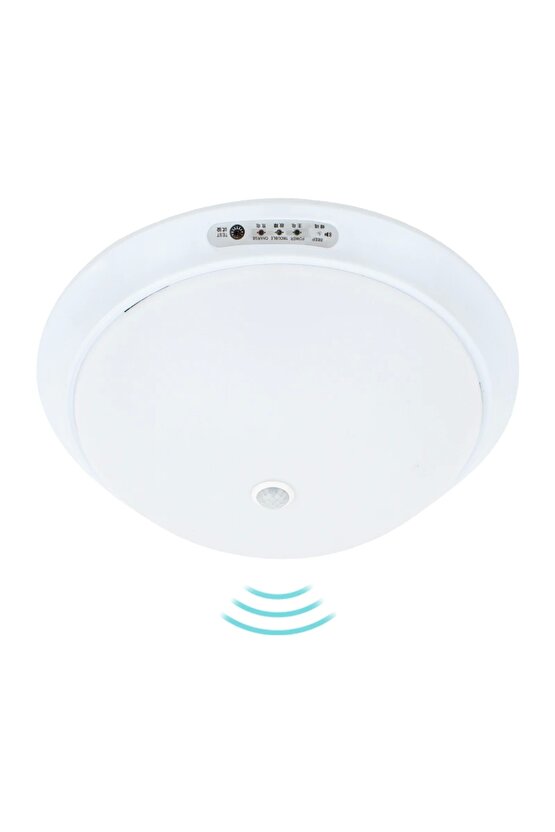 WİNTA- 95MM BEYAZ 24 LEDLİ SENSÖRLÜ ŞARJLI TAVAN LAMBASI (K95)