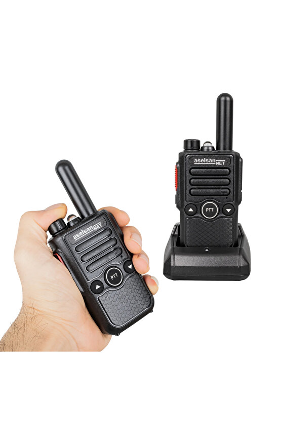 A446c1 Tekli 16 Kanal 10km Lisanssız Pmr El Telsizi