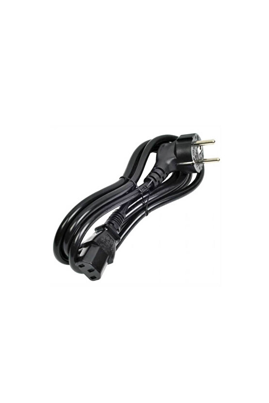 Power Güç Kablosu Bilgisayar Monitör Power Güç Kablosu 1.8 Metre