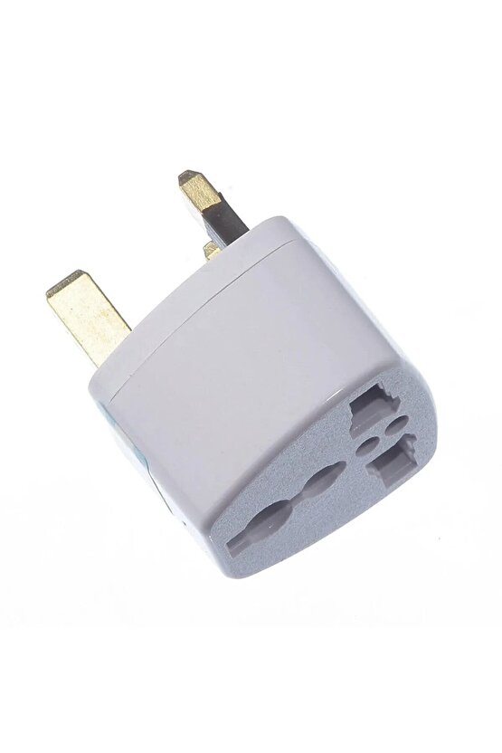 Ingiliz Erkek Fişli Seyahat Adaptörü Ingiliz Amerika Arabistan Umre Fiş Çevirici Priz Dönüştürücü