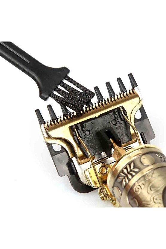 Vintage Pofesyonel Şarjlı Çok Fonksiyonlu Traş Saç Sakal Vücut Kuru Makinası