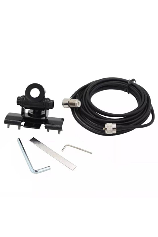 5 Metre Amatör Telsiz Anten Kablosu + Mobil Araç Gronda