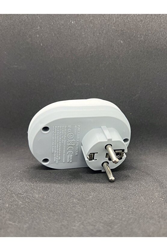 Akım Korumalı Tekli Fiş Priz