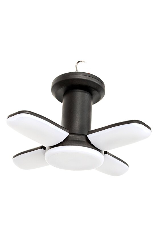Yeni Sezon 150 Watt USB 4 Kanatlı Şarjlı Kamp Lambası AXE1-F9577