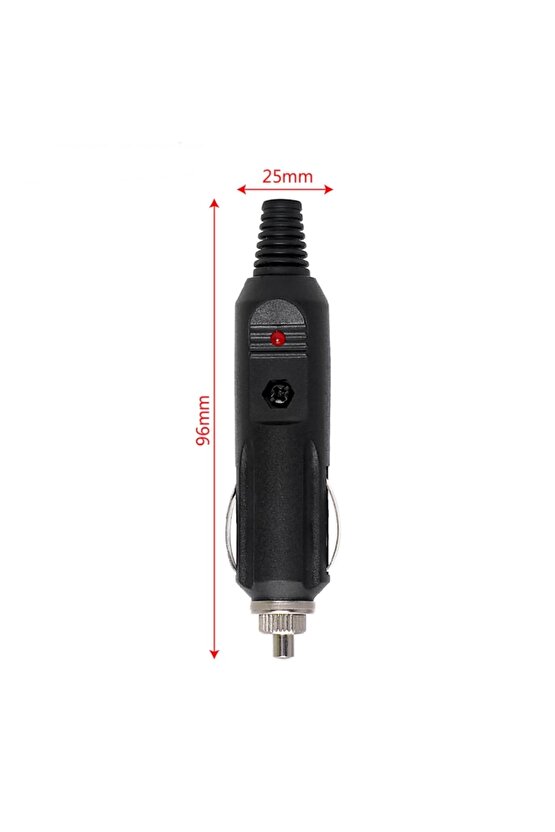 OTO ÇAKMAK FİŞ SİĞORTALI KABLOSUZ ÇAKMAKLIK FİŞİ LEDLİ IŞIKLI