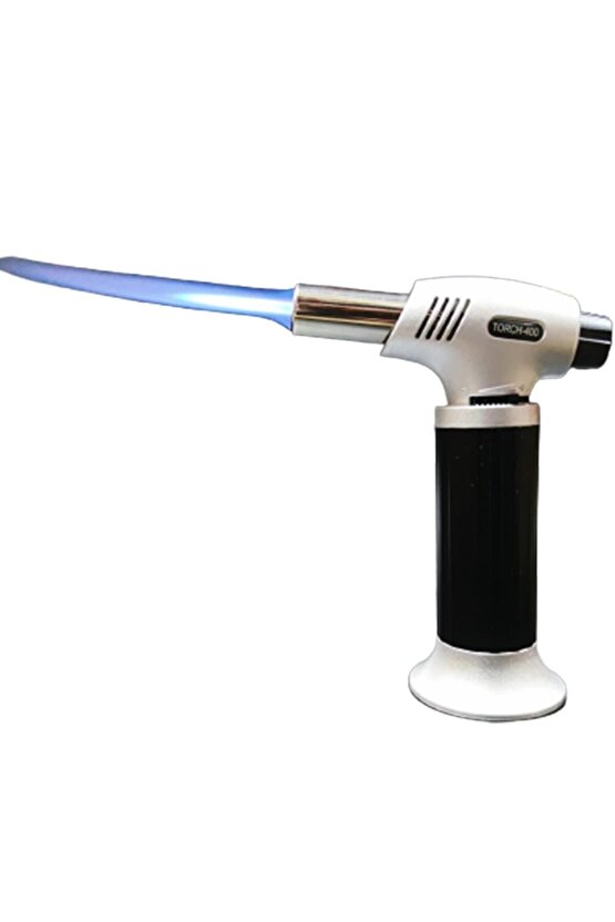 Pürmüz Bs-400 Model Profesyonel 1300 Derece Isı Çakmak Gaz Alev Tabancası Gaz Hediyeli