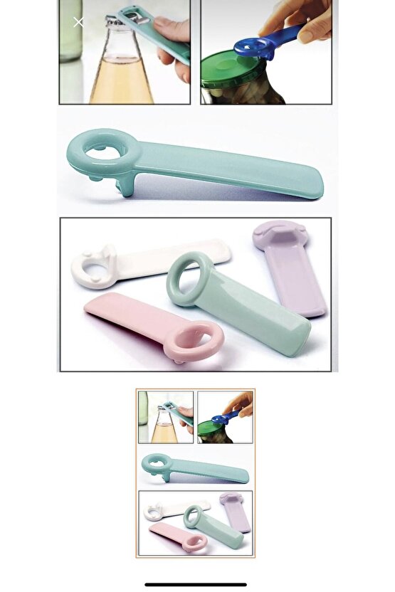 Modern Plastik Kavanoz Açacağı