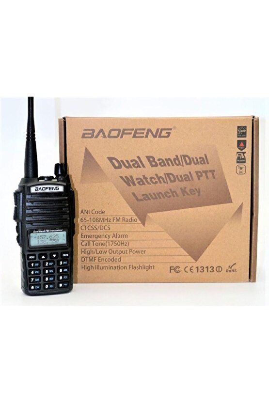 Uv82 Uv-82 Uv 82 Dual Band Ptt Kulaklık Hediye Arama Kurtarma Ofroad Güvenlik Telsizi