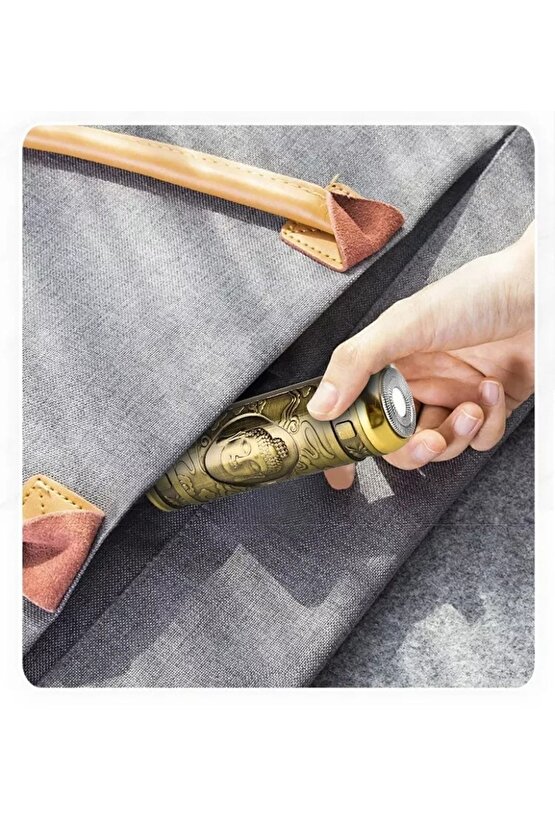 Mini Şarjlı Taşınabilir Tıraş Makinesi 360 Derece Paslanmaz Döner Çelik Başlık