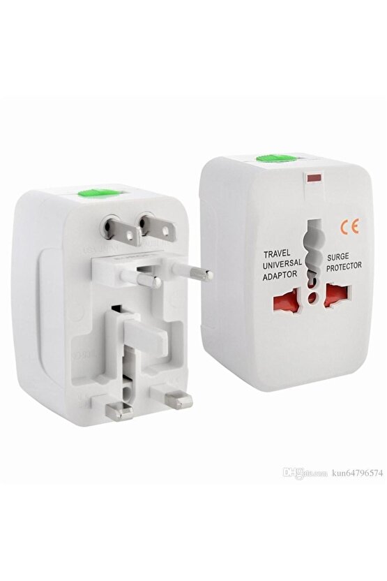 Evrensel Seyahat Akıllı Priz Adaptör 1000ma Hepsi Bir Arada _universal Travel Adapter