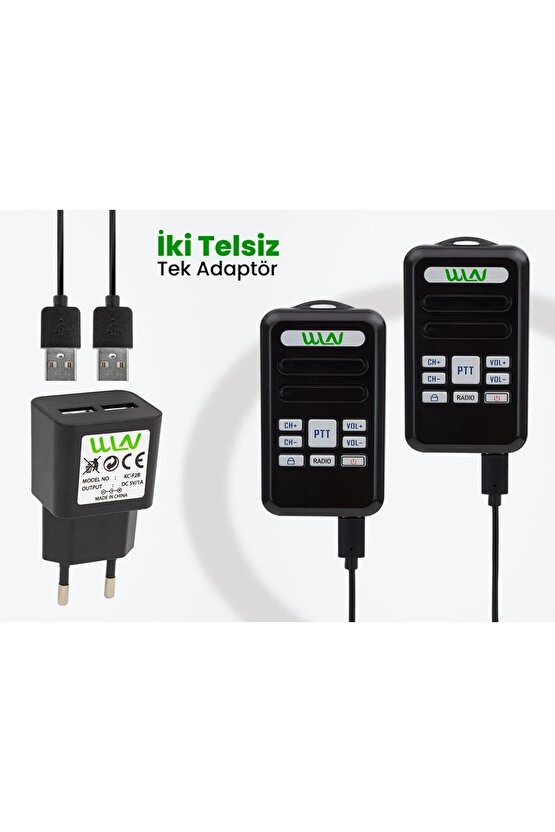 Mini El Telsizi Anahtarlık Tipi Telsiz