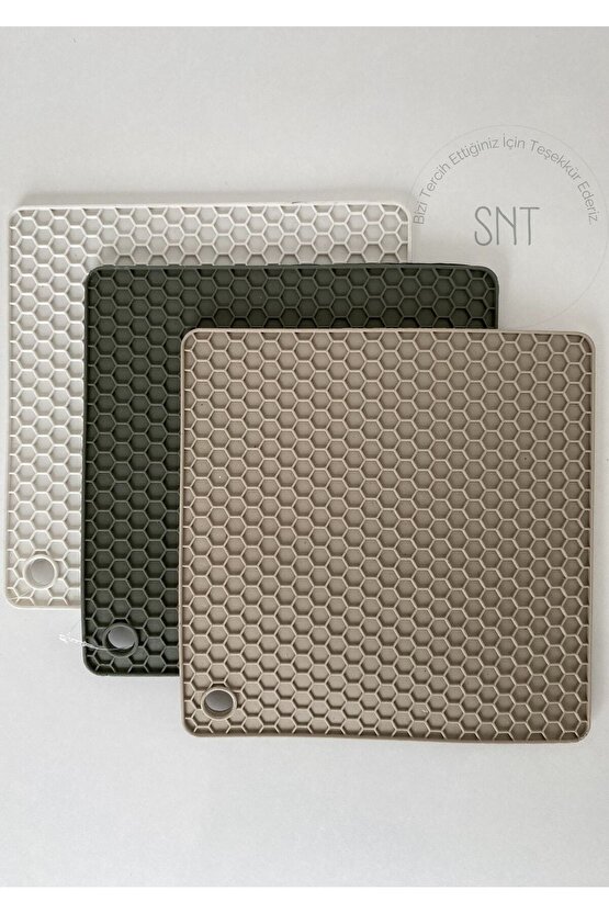 Silikon Kare Nihale Fırın Tutacağı Kalburabastı Kalıbı