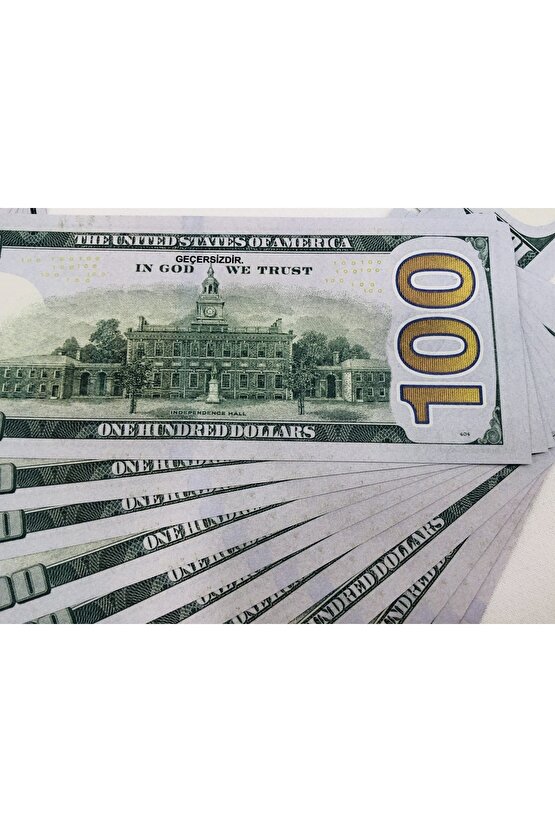 Gerçekci 1. Kalite Gramajlı 10000 Dolar 1 Deste Sünnet Parası