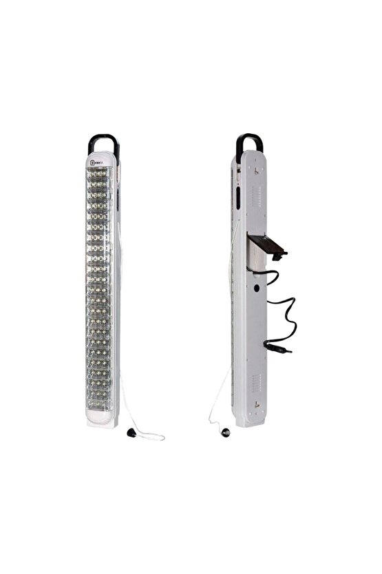 Silver Toss Yüksek Işik-Loş Işik Ledli? Şarj Edi?lebi?li?r Aci?l Durum Lambasi