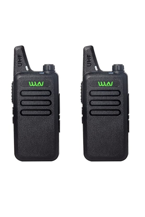 2 Adet Pratik Kolay Kullanılan Pmr-446 16 Kanal El Telsiz Seti