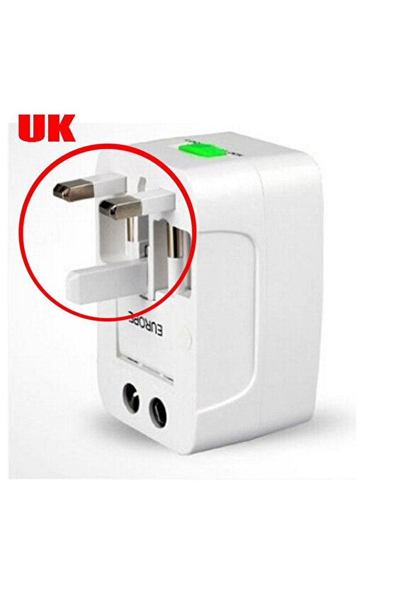 Nrt-640 Universal Amerikan Ingiliz Yurtdışı Seyahat Priz Fiş Çevirici Dönüştürücü