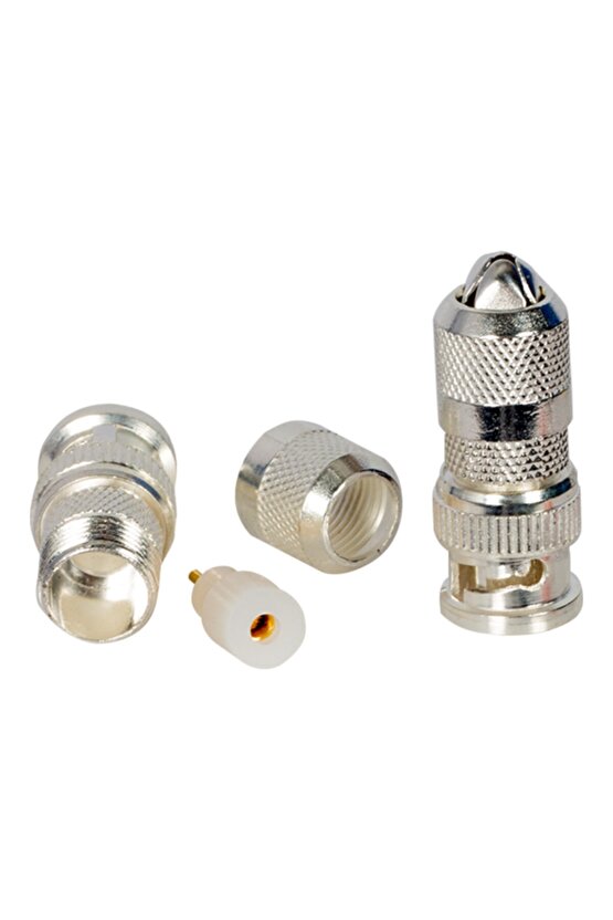 1. Kalite Bnc Gümüş Sılver Fiş Vidalı Rg58