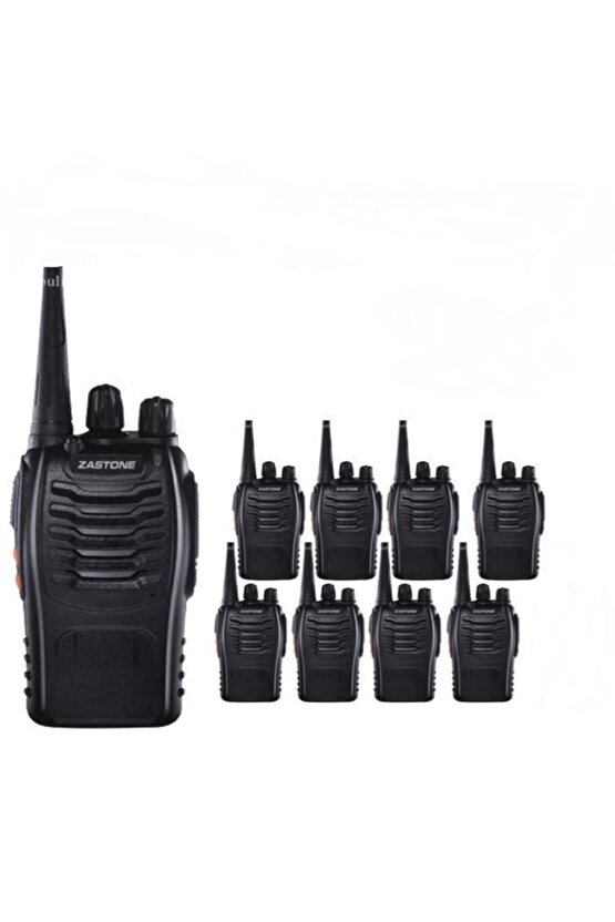 9 Adet Lisans Gerektirmeyen Sağlık Merkezi Eczane Için Zastone Pmr El Telsizi