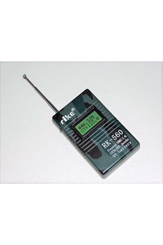 Rk560 Telsiz Frekans Sinyal Bulucu Ve Ton Kod Tarama