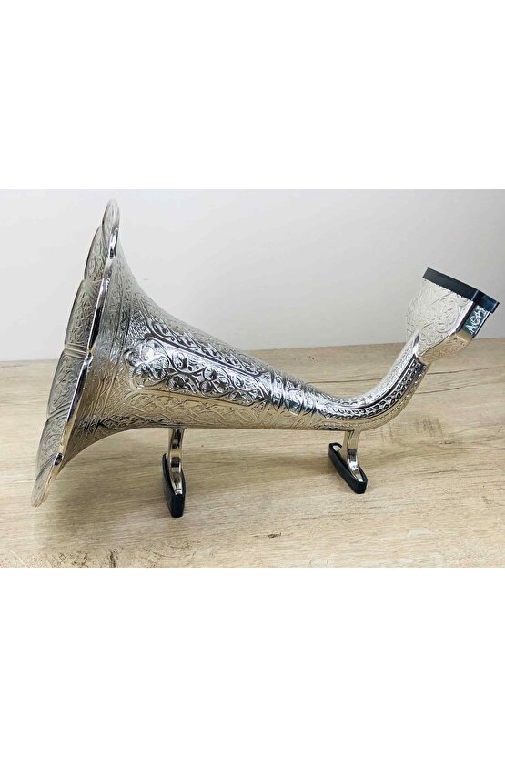 Apple Samsung Huavei Cep Telefonlarına Uyumlu  Otantik Süslü Akustik Gramofoni