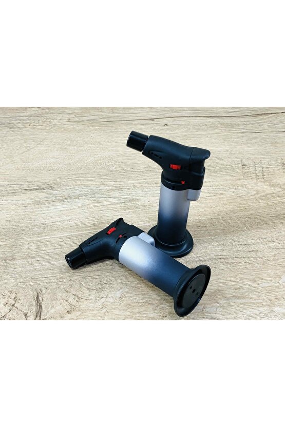 2 Adet Süper Mavi Pürmüz Alevli Alevli Doldurulabilir Pratik Kamp Çakmağı