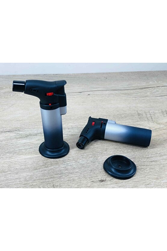 2 Adet Süper Mavi Pürmüz Alevli Alevli Doldurulabilir Pratik Kamp Çakmağı