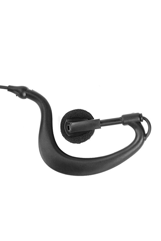 Bas Konuş Özellikli Mikrofonlu Siyah Telsiz Kulaklık Motorola Hyt El Telsizi Uyumludur