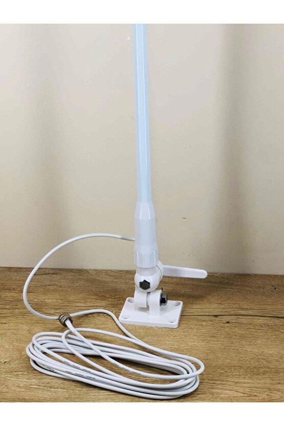 Marin Band Beyaz Fiber Anten Vhf Bandı Deniz Telsizi Anteni Tekne Yat Kayık Katamaran