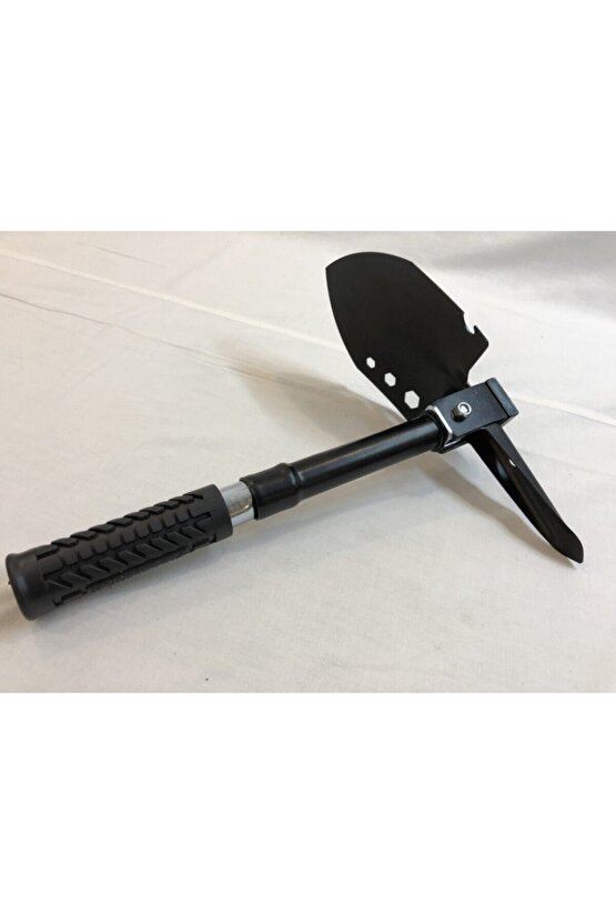 Türk Malı Branda Çantasında Bahçe Bağ Çapalama İçin Katlanır Kürek Çekiç Çapa Seti