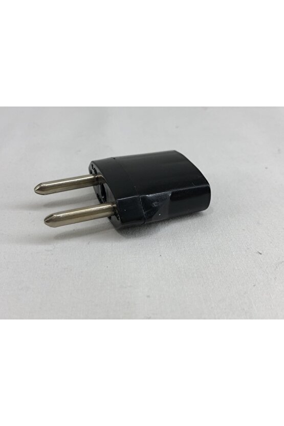 Amerikan Tipi Prizleri Dönüştürücü Fiş Türk Prizine Çevirici Adaptörü Aparatı Siyah 1 Adet