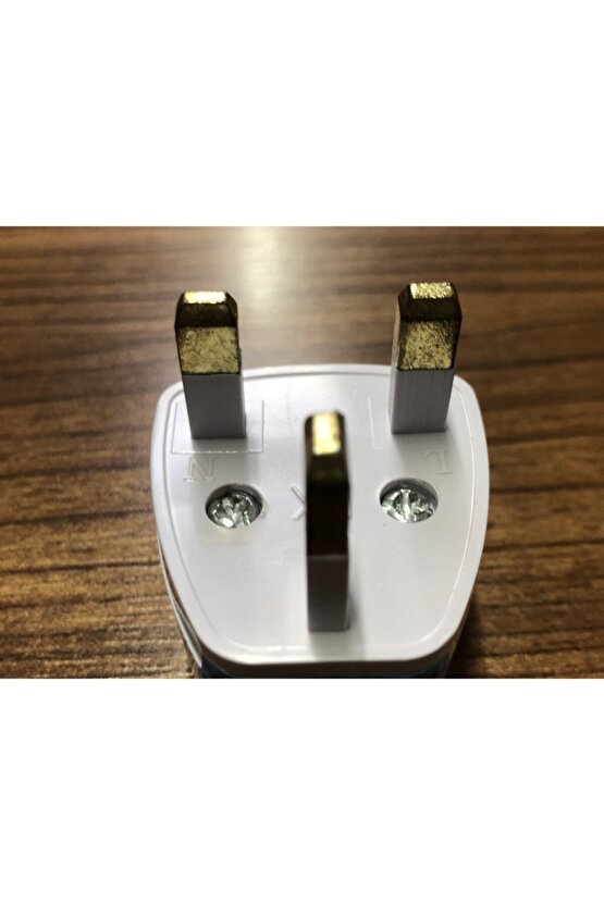 Üniversal Uluslararası Elektrik Prizi Dönüştürücü Seyahat Adaptörü Ingiliz Fiş Ucu Çevirici