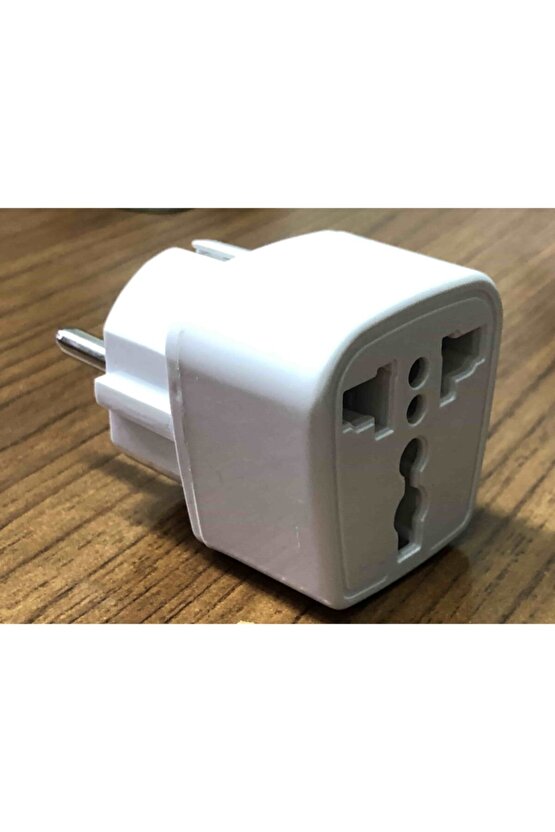Amerika Ingiltere Avusturalya Elektrik Prizini Türk Topraklı Ucuna Çevirici Fiş Ucu