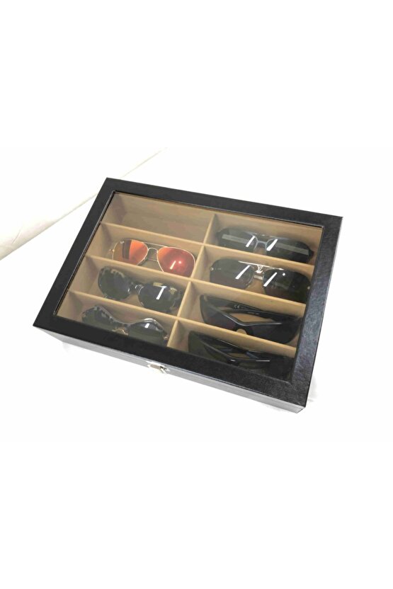 Yerli Üretim El Yapımı 8li Gözlük Kutusu
