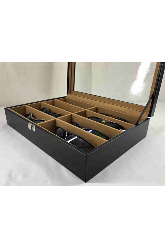 Yerli Üretim El Yapımı 8li Gözlük Kutusu