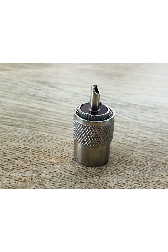 4 Adet Aselsan Amatör Telsiz Sistemlerine Rg-213 Anten Kablosuna Pl-259 Uhf Erkek Metal Konnektör