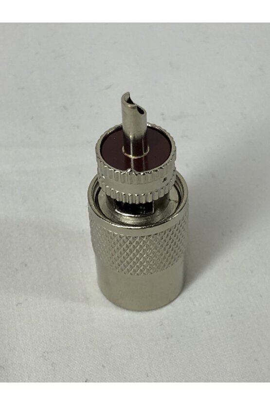 4 Adet Aselsan Amatör Telsiz Sistemlerine Rg-213 Anten Kablosuna Pl-259 Uhf Erkek Metal Konnektör