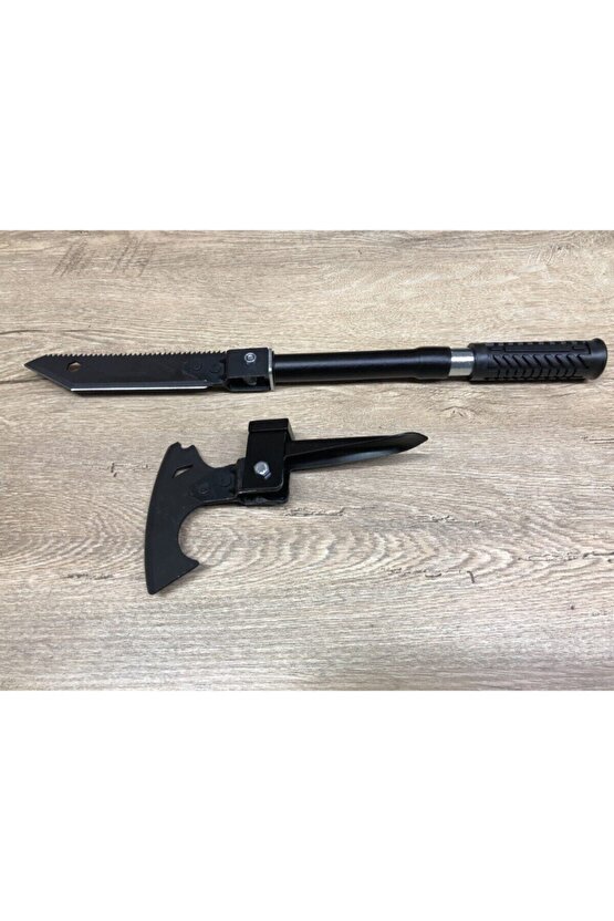 Çok Fonksiyonlu Katlanabilen Kaliteli Paslanmaz Çelik Bıçak Testere Çapa Balta Çekiç Seti