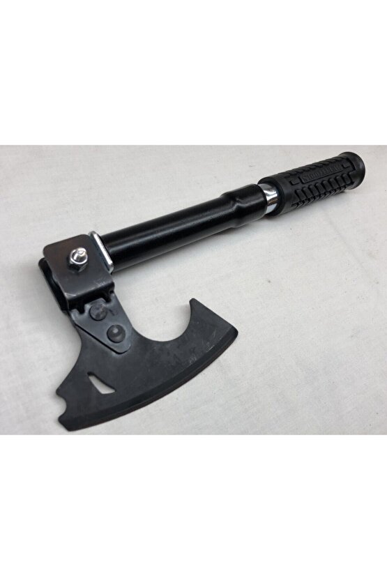 Türk Malı Özel Yeşil Kamuflaj Çantasında Sökülebilen Kaliteli Hafif Çelik Pratik Balta