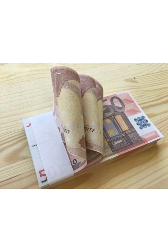 50 Euro 2 Deste Kutlama Parası Düğün,nişan,eğlencelik Dizi Flim Tiktok Vlog Geçersiz Paralar