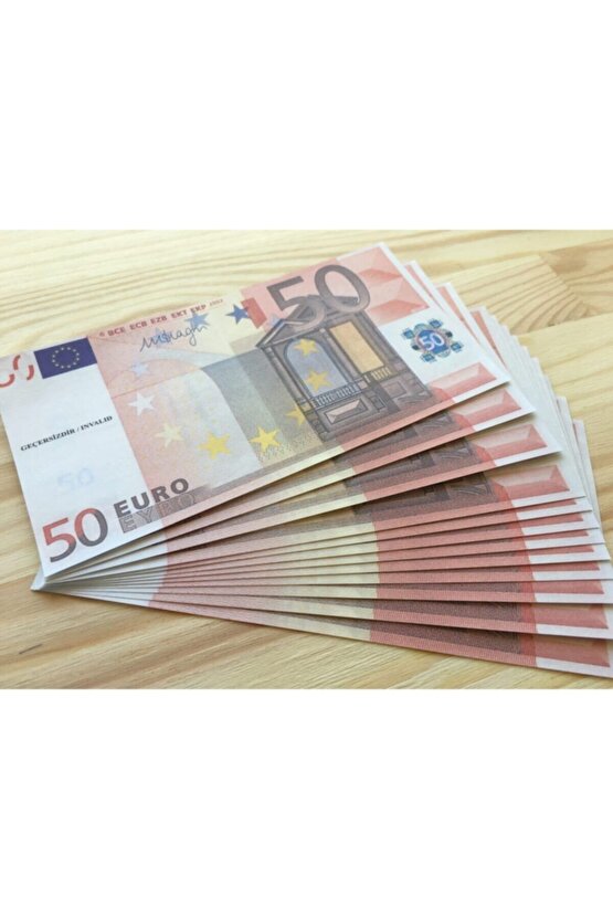 50 Euro 2 Deste Kutlama Parası Düğün,nişan,eğlencelik Dizi Flim Tiktok Vlog Geçersiz Paralar