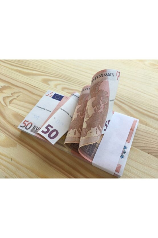 50 Euro 2 Deste Kutlama Parası Düğün,nişan,eğlencelik Dizi Flim Tiktok Vlog Geçersiz Paralar