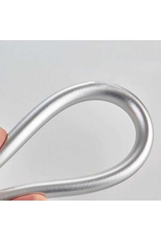 Gümüş Pvc Banyo Duş Hortumu Dayanıklı Banyo Musluk Duş Hortum 1,5 Metre